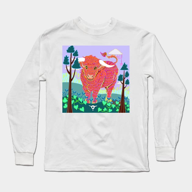 Taurus Long Sleeve T-Shirt by Les Gentils